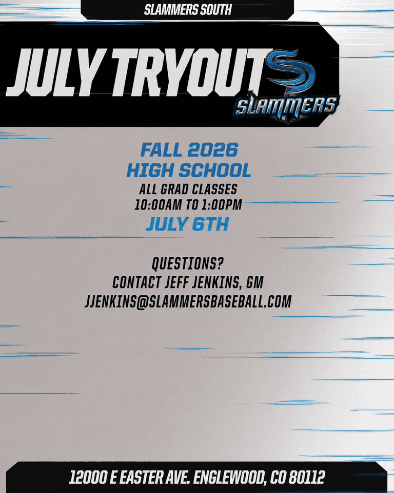 Tryout flyer
