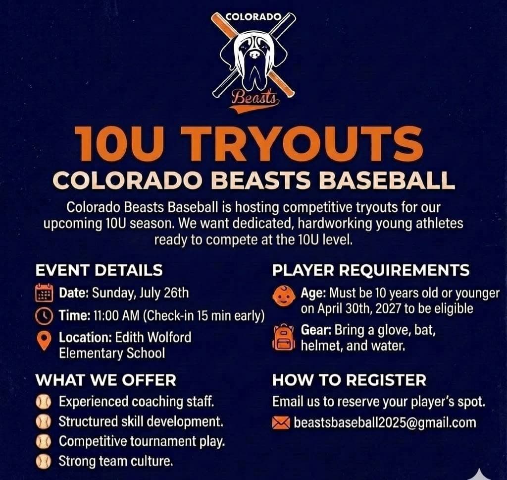 Tryout flyer