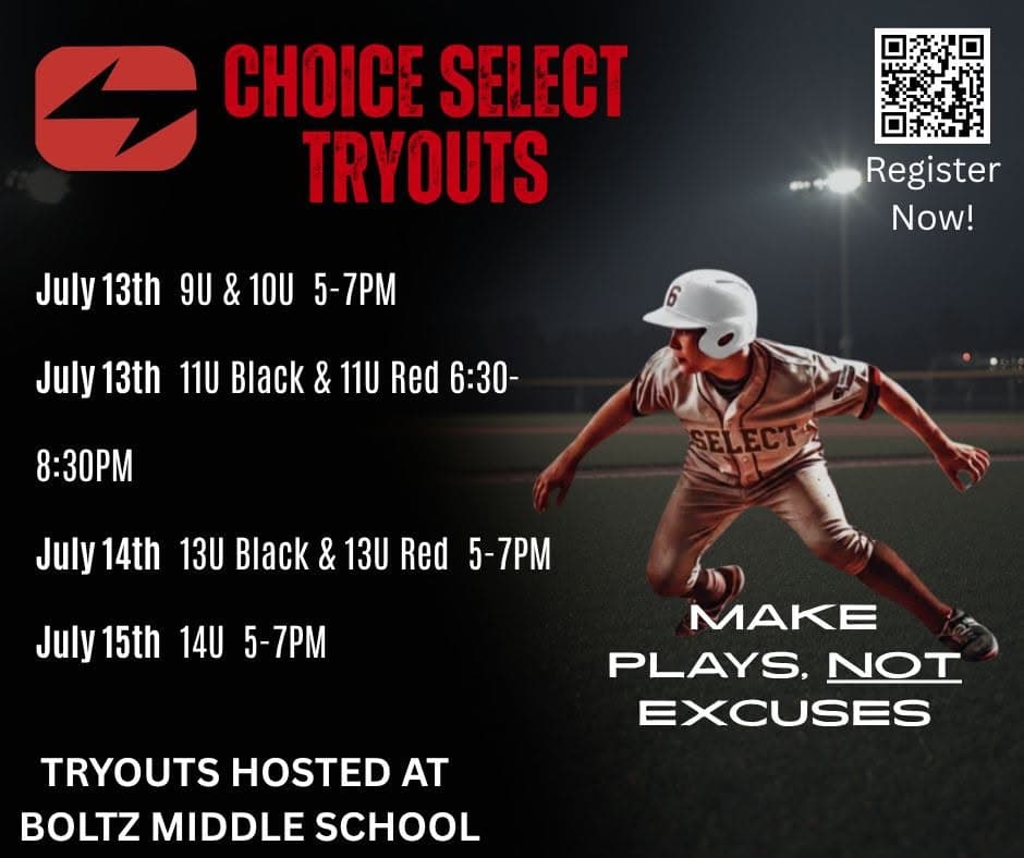 Tryout flyer