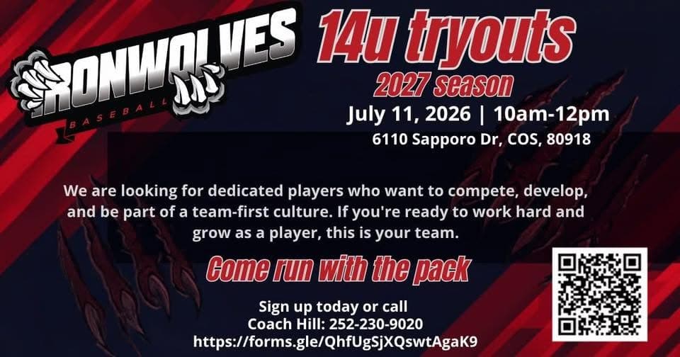 Tryout flyer