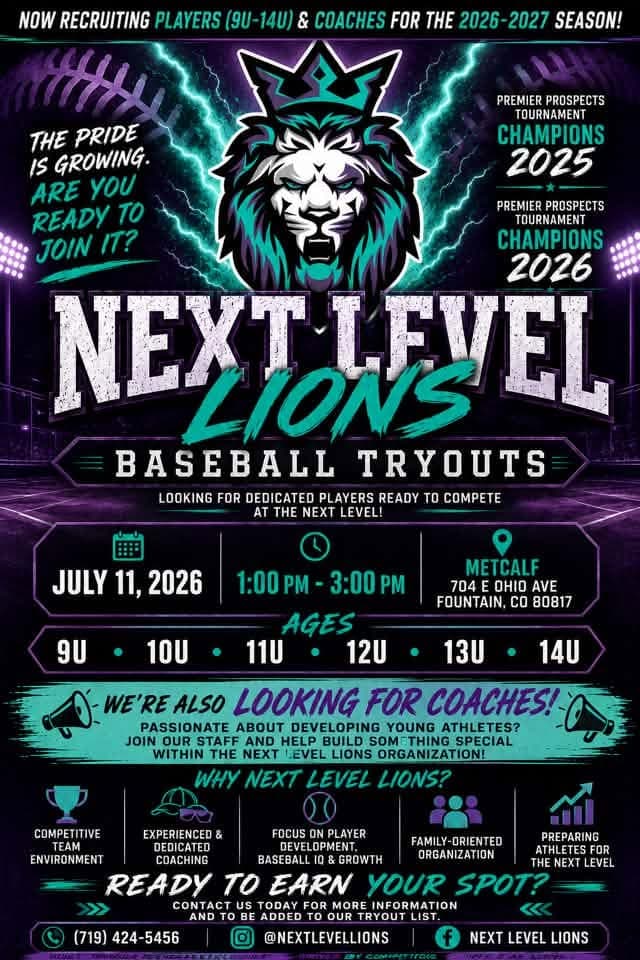 Tryout flyer