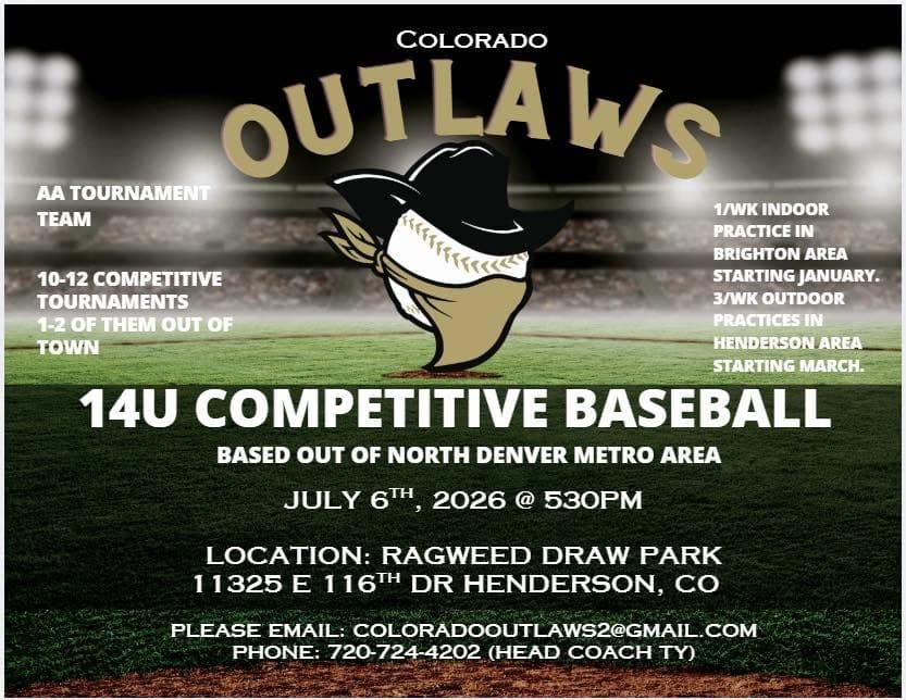 Tryout flyer
